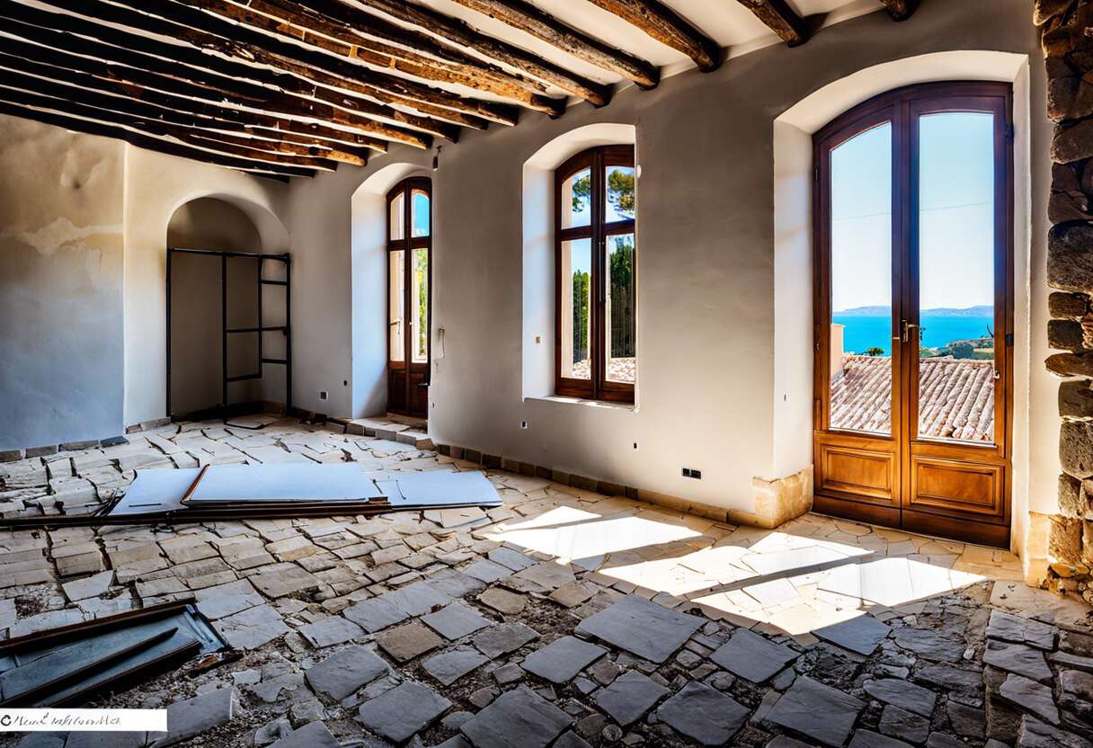 Travaux de rénovation en immobilier ancien à Sanary : coûts et subventions disponibles