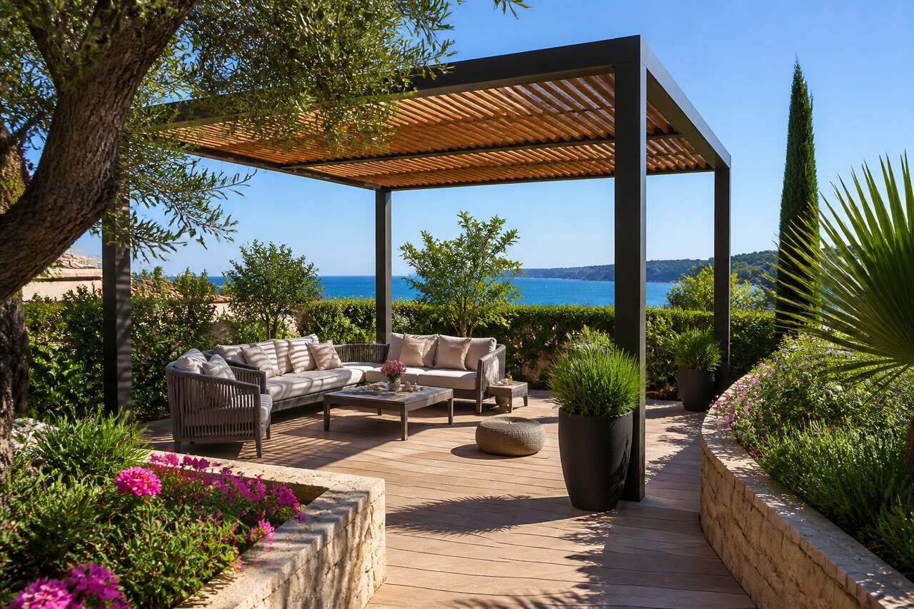 Quelle pergola choisir pour valoriser sa maison à Sanary ?