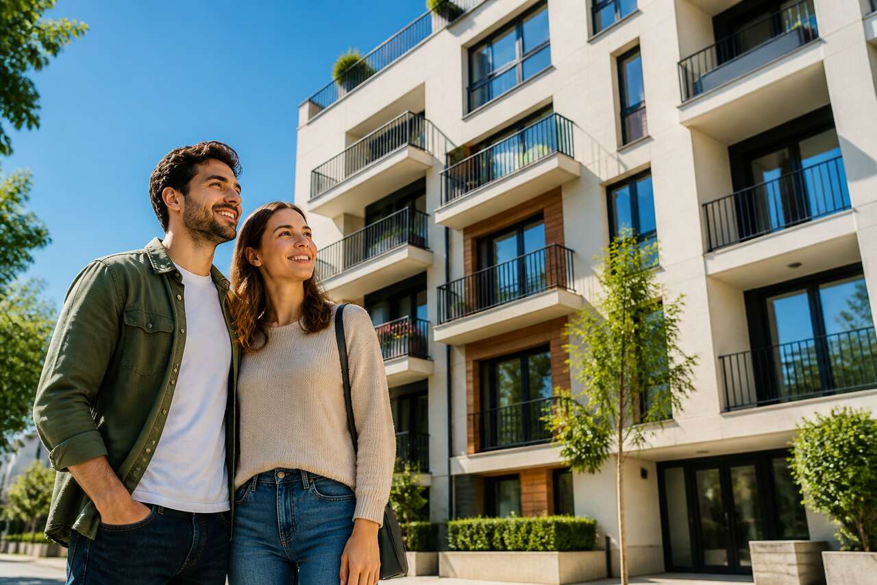 Déterminer le type de bien immobilier idéal pour un jeune couple